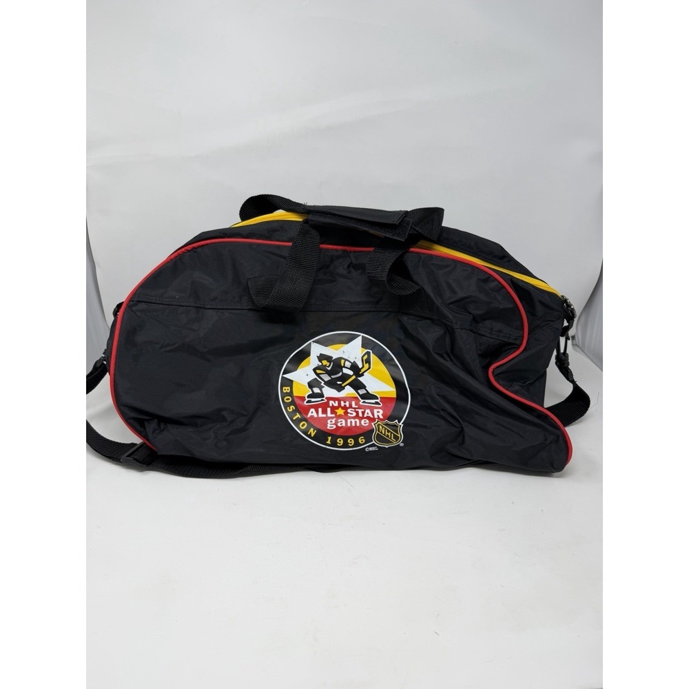 VINTAGE 1996 NHL ALL STAR GAME BOSTON DUFFEL BAG HOCKEY BRUINS